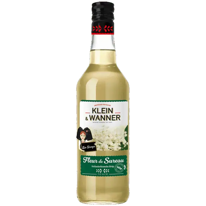 KLEIN & WANNER bodzavirág szörp KLEIN & WANNER bodzavirág szörp