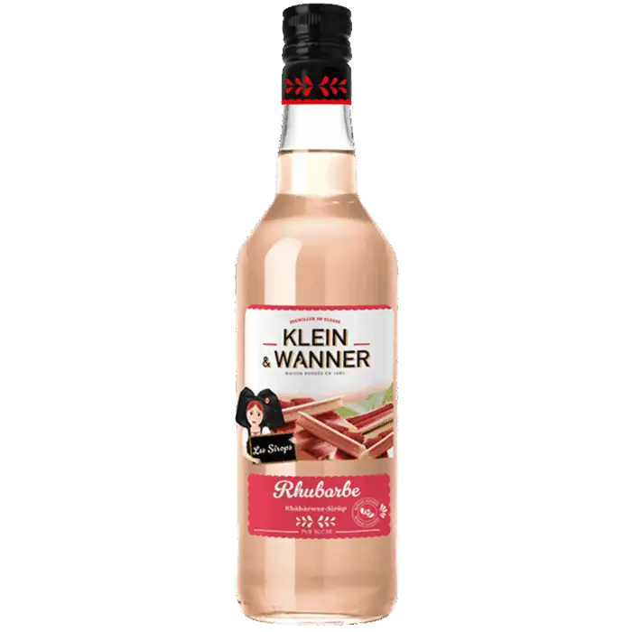 KLEIN & WANNER Rebarbaraszörp