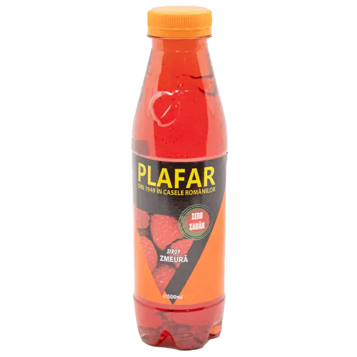 Plafar cukormentes málna szörp Plafar cukormentes málna szörp