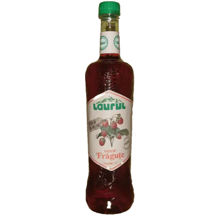 Laurul erdei szamóca szörp Laurul erdei szamóca szörp