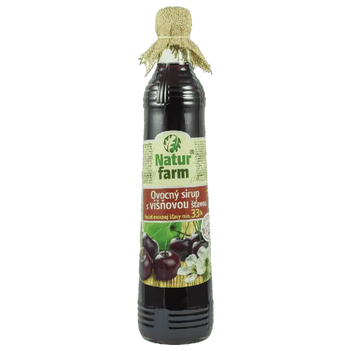 Natur Farm meggy ízű gyümölcsszörp Natur Farm meggy ízű gyümölcsszörp
