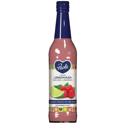 Paola málna-lime ízű limonádé szörp