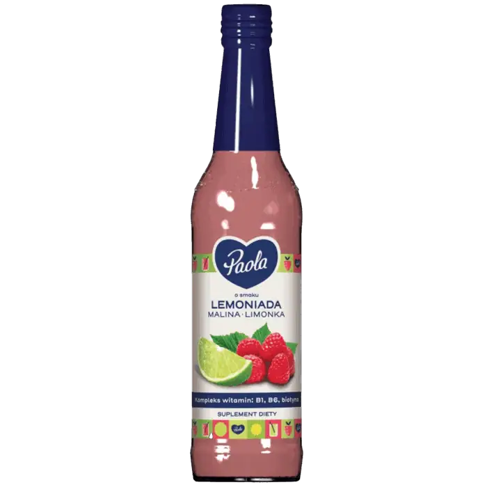 Paola málna-lime ízű limonádé szörp Paola málna-lime ízű limonádé szörp