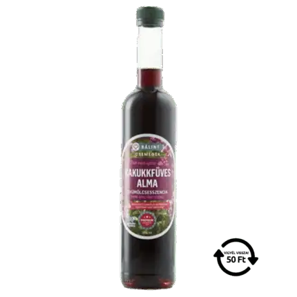 Kakukfüves alma Bálint szörp