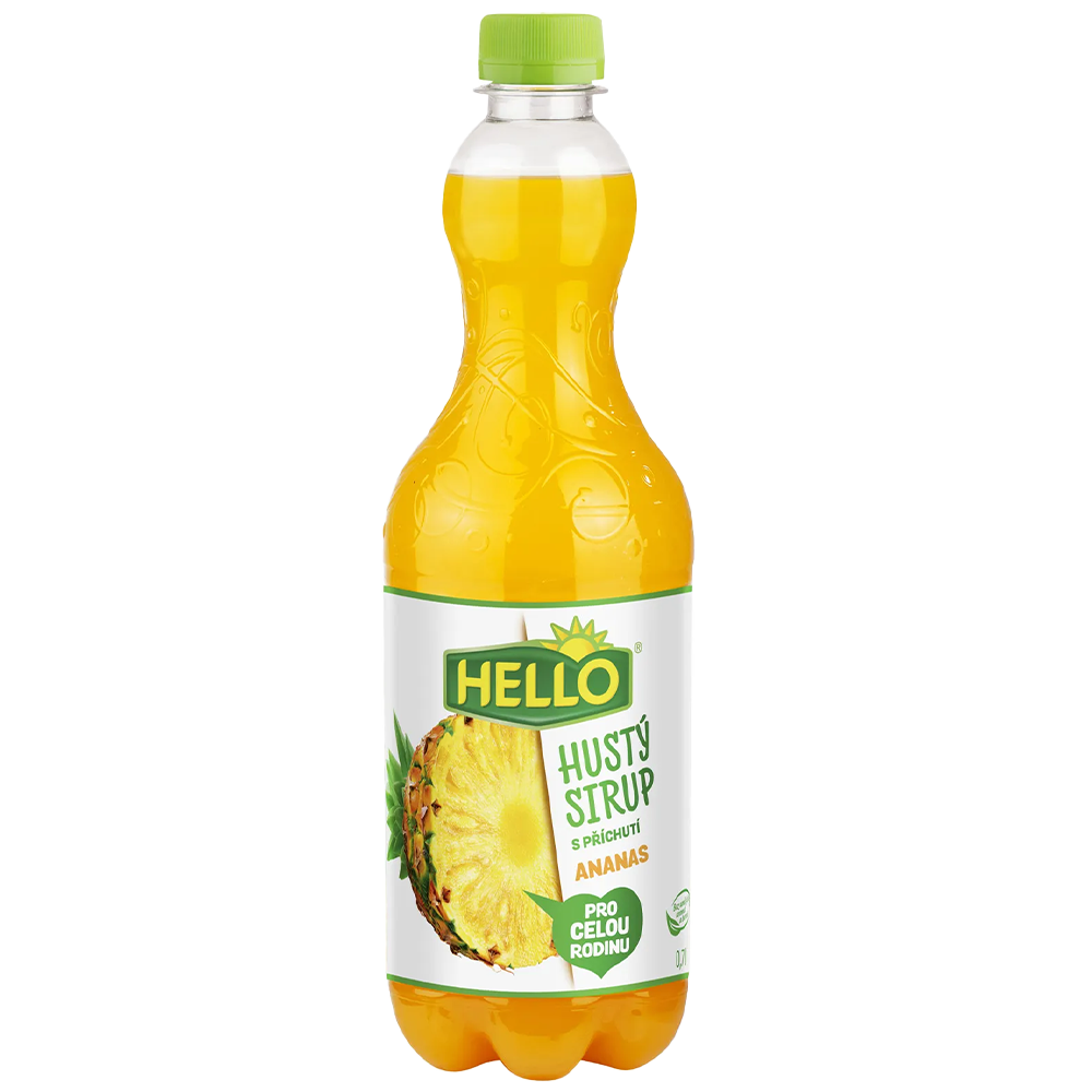Hello ananász ízű szörp Hello ananász ízű szörp