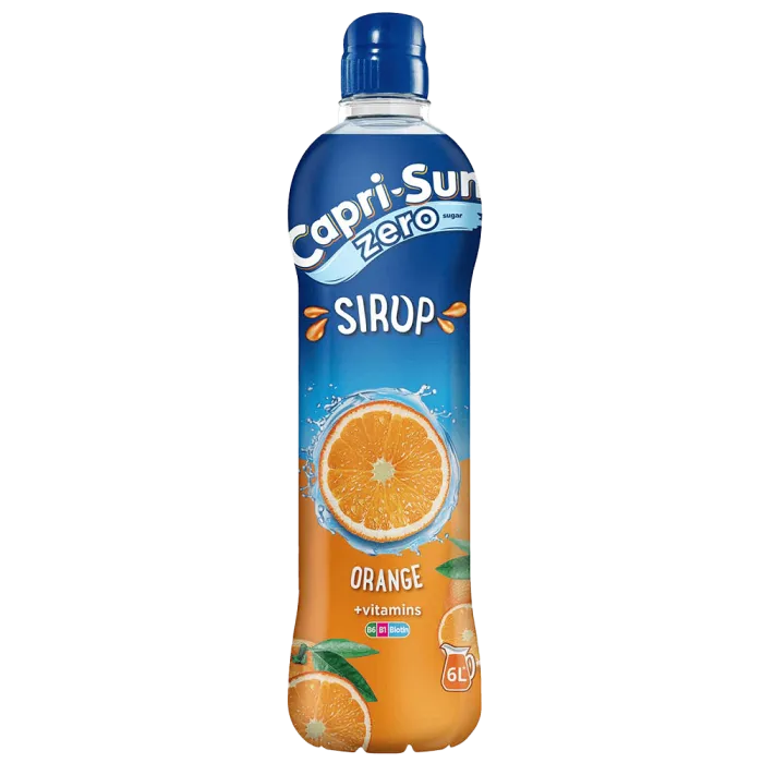 Capri-Sun cukormentes naracs ízű szörp