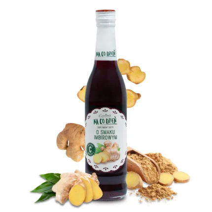 Excellence gyömbérrel ízű téli málnaszörp