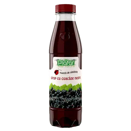 Plafar fekete ribizli szörp
