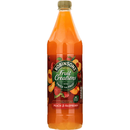 Robinsons Fruit Creations őszibarack és málna szörp