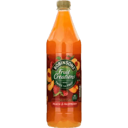 Robinsons Fruit Creations őszibarack és málna szörp