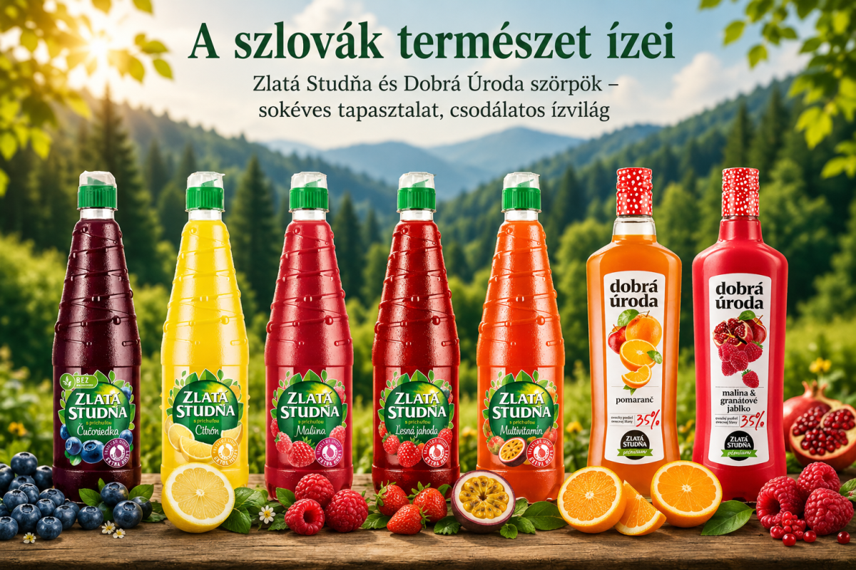 szlovák szörpök