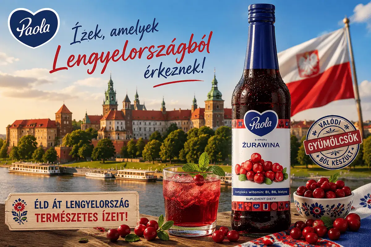 Lengyel áfonyás mézes limonádé