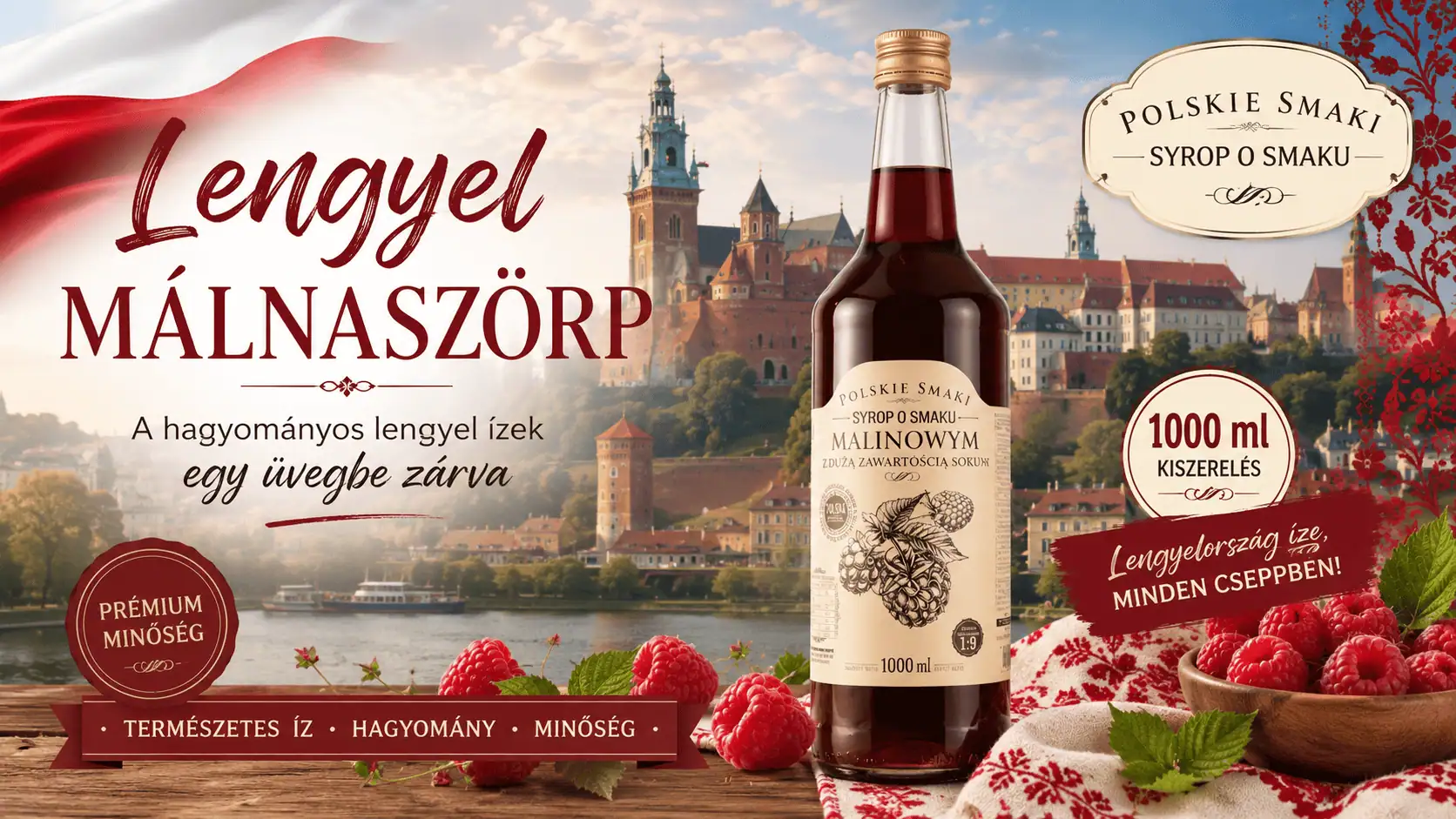 Lengyel málnaszörp