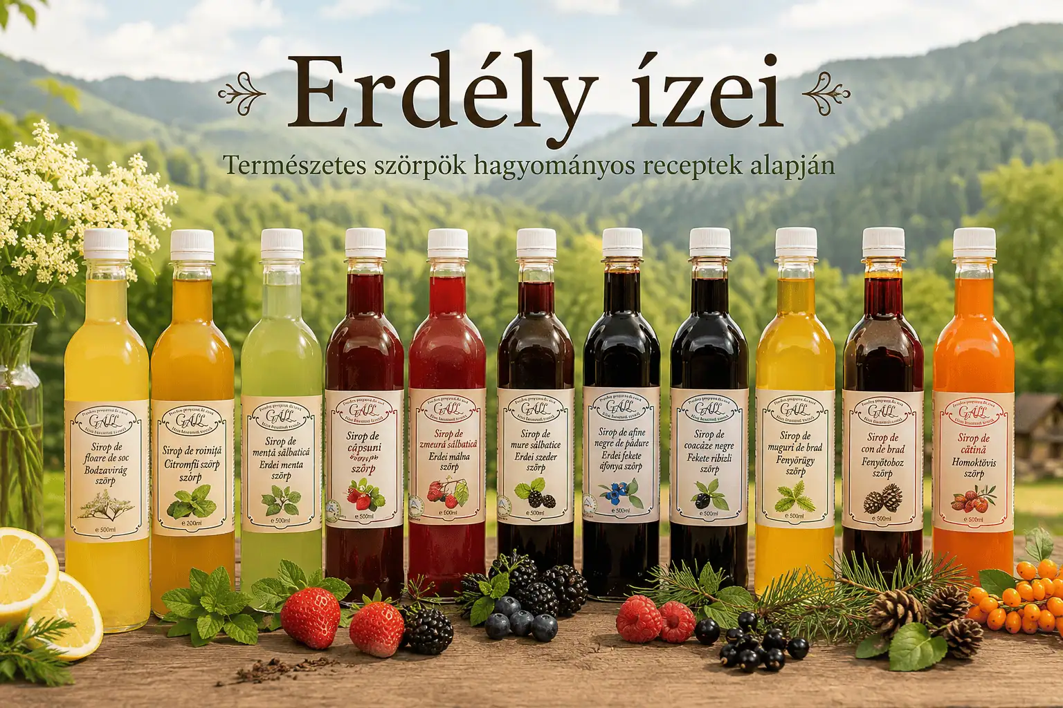 erdélyi szörpök
