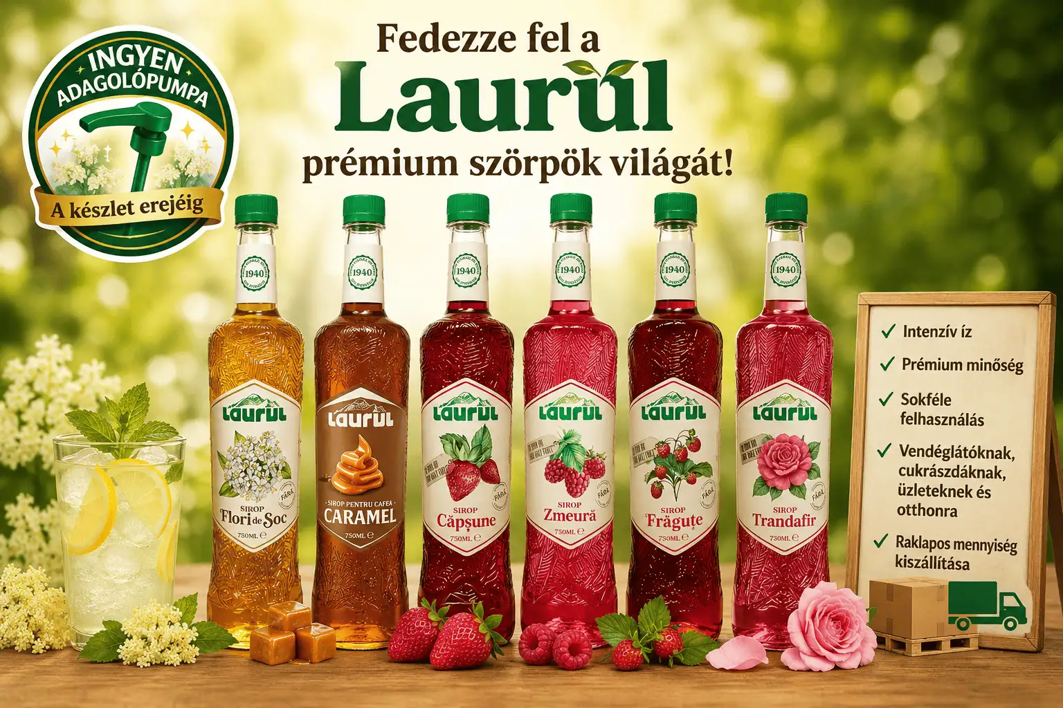 Laurul szörpök