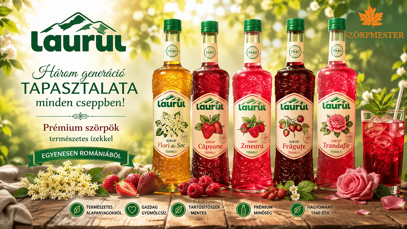 Laurul prémium szörp