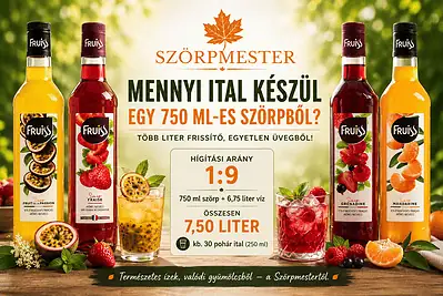 Mennyi ital készül