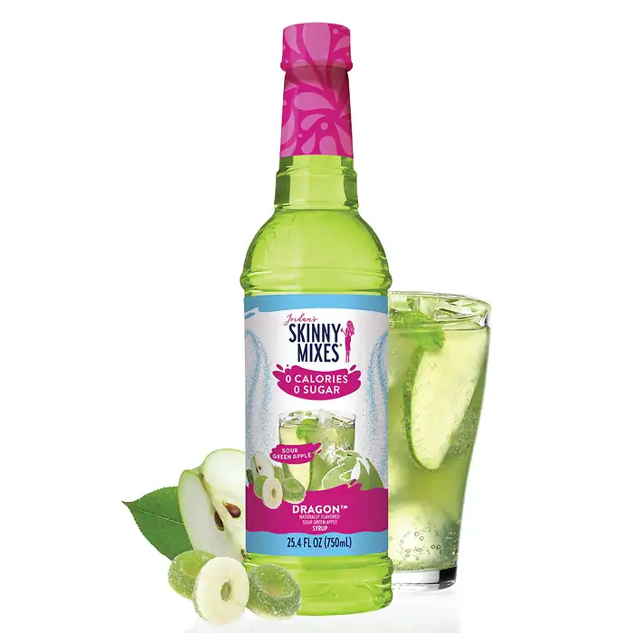 Savanykás zöldalma szörp (Sour Green Apple), nulla kalória, cukor nélkül Savanykás zöldalma szörp (Sour Green Apple), nulla kalória, cukor nélkül