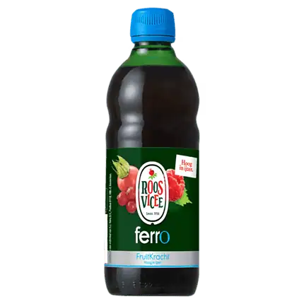 Roosvicee Fruitkracht Ferro vas- és C-vitamin-tartalmú gyümölcsszörp