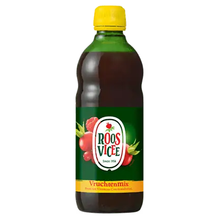 Roosvicee csipkebogyós vegyesgyümölcs-szörp