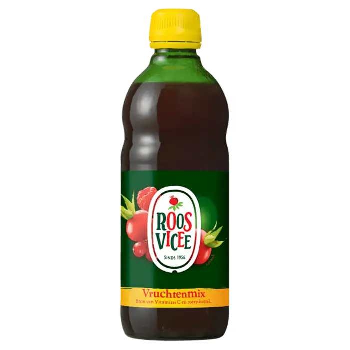 Roosvicee csipkebogyós vegyesgyümölcs-szörp Roosvicee csipkebogyós vegyesgyümölcs-szörp