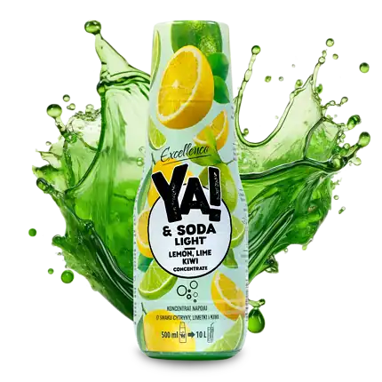 YA!&SODA Light Citrom, lime és kiwi