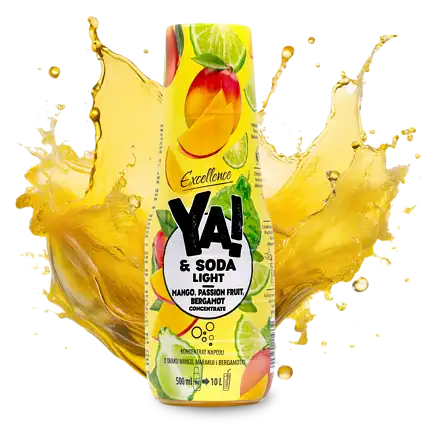 YA!&SODA Light Mangó, maracuja és bergamott