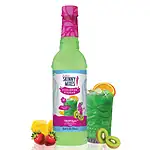 Kiwi, eper és mangó szörp, nulla kalória, cukor nélkül
