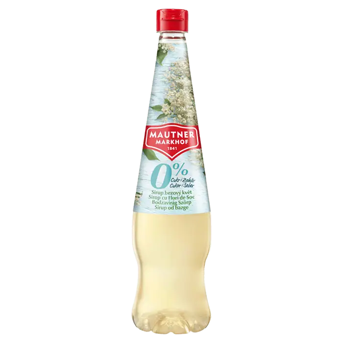 Mautner Markhof cukormentes bodzavirág szörp Mautner Markhof cukormentes bodzavirág szörp